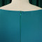 Solid color large skirt temperament evening dress dress foreign