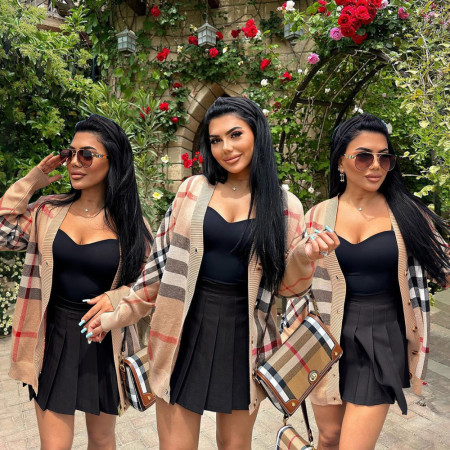 Autumn and winter new sweater casual temperament knitted cardigan sweater in stock