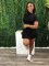 POLO collar button pleated skirt knitted fashion casual two-piece set