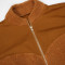 Women's new fashionable zipper long sleeved jumpsuit shorts slim fit