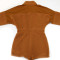 Women's new fashionable zipper long sleeved jumpsuit shorts slim fit