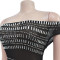 Fashionable women's slim fit temperament, hip hugging short skirt, rhinestone hot stamping dress