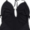 Fashionable women's sexy slim fit camisole V-neck backless dress