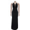 Fashionable women's sexy slim fit camisole V-neck backless dress