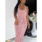 Hanging neck bag buttocks skirt, retro sexy slim fit backless dress, niche design, figure enhancing long skirt