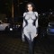 New Spicy Girl Fashion 3D Human Printed Long Sleeve Slimming Hip hugging Dress