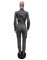 Hot selling stretch slim fit waistband jumpsuit for women