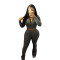Stir fried high elasticity fashionable women's clothing slit pants