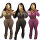 Stir fried high elasticity fashionable women's clothing slit pants