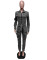 Hot selling stretch slim fit waistband jumpsuit for women