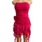 New dresses for foreign trade, fashionable, sexy, strapless, solid color, hip hugging, short skirt wholesale