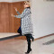 Autumn and winter fashion temperament soft warm long cardigan hooded sweater jacket