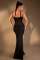 Summer New Women's Sexy Perspective Mesh Bag Hip Wrap Long Dress Strap Dress Dress