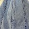 Summer new denim fashion suspender high waisted zipper long skirt dress