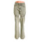 Women's street fashion retro washed hollow denim jeans