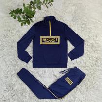 New autumn and winter hot stamping casual long sleeved+long pants set