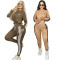 Fashionable and casual street fashion embroidered letter long sleeved pants set
