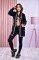 Fashionable casual long sleeved thick hooded cardigan knitted sweater