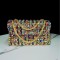 Full diamond handbag with diamond inlaid armpit bag, socialite banquet bag, formal dress, one shoulder crossbody dinner bag