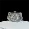 New cross-border handbag with diamond inlay, banquet bag, wedding bag, party bag, small square bag, crossbody women's bag