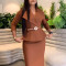 Big collar and waist cinched OL Tongle elegant temperament, hip hugging pencil skirt, cross-border dress
