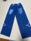 Blue jeans for women, autumn and winter, star patch fabric, tassel, rough edge, large size, loose straight tube, casual, wide legs, long