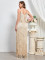 Sexy slim fit camisole dress with tassel dress