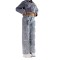 Explosive sequin fringe design straight leg jeans for women
