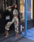 Foreign trade leisure street printed 2-piece jacquard sports hoodie set