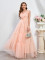 V-neck sleeveless dress, solid color slim fit dress