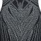 Fashionable women's sleeveless, hip hugging, hot diamond suspender, slim fit dress