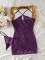 Sexy lingerie lace perspective seduction nightgown thong two-piece set nightclub women's skirt