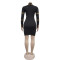 Fashionable women's rhinestone party casual slim fit dress new