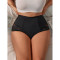 Sexy and erotic underwear, women's lace perspective seductive flat angle shaping and hip lifting pants