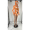 Long sleeved hooded shorts trendy printed fashion sports suit
