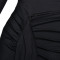 Autumn and winter fashionable and sexy high slit strap wrapped long skirt, new spicy girl high neck slim fit dress