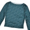 New printed women's suit slim fit long sleeved polka dot top with pleated sexy pants set