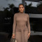 Hot selling long sleeved ribbon long skirt, fashionable and sexy pleated slim fit dress
