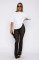 Super elastic sexy girl nightclub lace casual pants