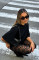Super elastic sexy girl nightclub lace casual pants