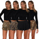 Super elastic sexy girl nightclub pleated mini skirt with leggings