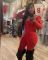 Fashion women's pickled, stir fried, and distressed jumpsuit two-piece casual set