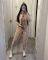 Fashion women's pickled, stir fried, and distressed jumpsuit two-piece casual set