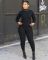 Autumn and winter knitted slim fit casual suit