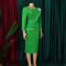 Fashionable and elegant OL Tongle pencil skirt with buttocks wrapped African dress