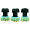 Round neck sequin party dress irregular skirt