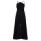 New Fashionable and Sexy Tag Large Flower Solid Color Crimson jumpsuit