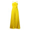New Fashionable and Sexy Tag Large Flower Solid Color Crimson jumpsuit