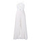 New Fashionable and Sexy Tag Large Flower Solid Color Crimson jumpsuit