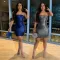 New Women's Fashion, Sexy, Shining, Hot Diamond Slimming, Hip hugging, and Skincare Dress